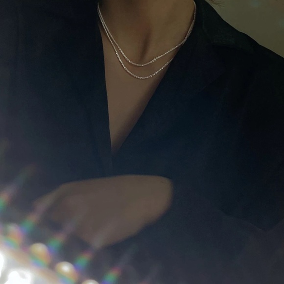 Sterling Silver Rope Serpentine Chain Necklace - Picture 7 of 9